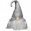 Best SeasonLED Gnome Joylight 1 LED Ø 16x27cm silver 991-69
