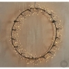 Best SeasonLED metal wreath DewDrop Flower 270 LEDs warm white Ø 35cm 691-24
