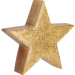 Söllner FloristikWooden star 15cm gold-colored 016999Article-No: 845215