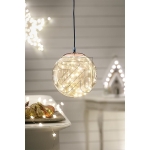 LUXALED decorative lamp sphere 20cm 39025 40 LEDs Ø 20cm copperArticle-No: 848775