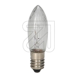 EGBTop candles fully corrugated 34V/3W E10 clear-Price for 3 pcs.