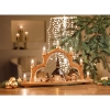 EGBWooden candle arch Seiffener Kirche with top candles 23V/3W E10 7-winged 46109Article-No: 853105