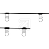 LEDmaxxIllu light chain black with 20 sockets 10m extendable gg106997Article-No: 858550
