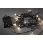 KonstsmideLED light chain black 40 ww LED 3724-100 timer, 8 functions, battery operatedArticle-No: 867735