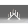 KonstsmideWooden candlestick with 7 top candles 34V/3W 39x34cm white 1041-210Article-No: 867815