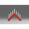 KonstsmideWooden candlestick with 7 top candles 34V/3W 39x34cm red 1041-510Article-No: 867820