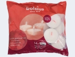 Bolsius14 maxi lights white 10h in a bag-Price for 14 pcs.Article-No: 8717847148636