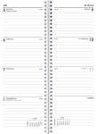 ZettlerWeekly note book 105x295 1 week/2 page 112 pages 709-0000Article-No: 4006928023417