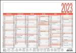 ZettlerBlackboard calendar A4 6 months on one page 907-0000Article-No: 4006928024131