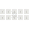 KleinConcealed thermostats, pure white, set of 10 K551076U/04Z10-Price for 10 pcs.