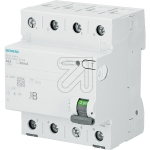 SIEMENSFI circuit breaker 5SV3344-4 40/4/0.03 BArticle-No: 998395