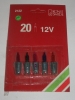 KonstsmideErsatzlämpchen 12V bunt Sockel Grün 2122-550 für Minikette von Konstsmide mit 20 Lämpchen-Preis für 5 StückArtikel-Nr: 90263709L