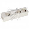 EGB4-way socket strip 1 row 3x1.5 white 1.5mArticle-No: 046100