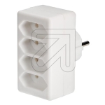 KaiserEurope quadruple plug white 48411 socket distributor