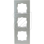 EGBTruck cover frame, 3x silver 92180603/92511903