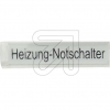 EGBPacific FR Labeling set heating emergency switch 90591301-DE-Price for 5 pcs.