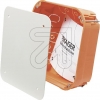 KAISERHW junction box 9196-91 with cover and drilling template-Price for 10 pcs.