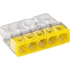 WAGOCompact plug-in terminal yellow 5x2.5Article-No: 161345L