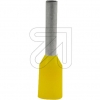 EGBWire end ferrules yellow 1.0-Price for 100 pcs.