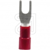 EGBFork cable lug M3 red-Price for 100 pcs.