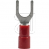EGBFork cable lug M 5 red-Price for 100 pcs.