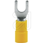 EGBFork cable lug M4 yellow-Price for 100 pcs.