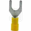 EGBFork cable lug M6 yellow-Price for 100 pcs.
