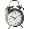 TFAQuartz double bell alarm clock shiny chrome 175x116x60mm 98.1043 TFAArticle-No: 324790