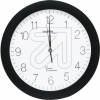 TechnolineRadio wall clock black Ø 300mm WT 8000