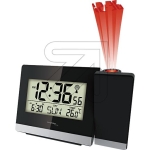 TechnolineProjection Radio-Controlled Clock black/silver 147x42x92mm WT 536Article-No: 325790