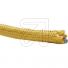 EGBTextile sheathed cable 3-Liy-Uf 3x0.75 gold