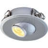 EVNLED recessed luminaire silver 3000K 1W P20011402