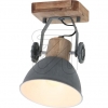 SteinhauerWooden spotlight oak wood reflector metal gray Ø 150mm 7968GR-Price for 10 pcs.Article-No: 675330