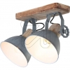 SteinhauerWooden spotlight oak wood reflector metal gray Ø 150mm 7969GR-Price for 10 pcs.Article-No: 675335