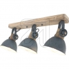 SteinhauerWoden spotlights oak wood reflector metal gray Ø 150mm 2133GR-Price for 10 pcs.Article-No: 675340
