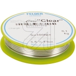 FelderClear filament soldering wire, 0.75mm, 100g Sn100Ni+, Sn99.3CuNiGe-Price for 0.1000 kg