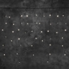 KonstsmideLED System-31V Eisregen-Lichterkette 6W 100 LEDs warmweiß schwarz 4811-107