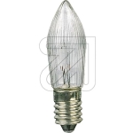 EGBTop candles fully corrugated 34V/3W E10 clear-Price for 6 pcs.
